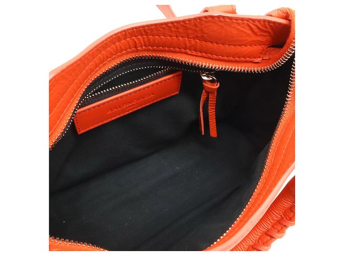 Borsa Balenciaga Classic Mini City Bag Rosso - vista 8