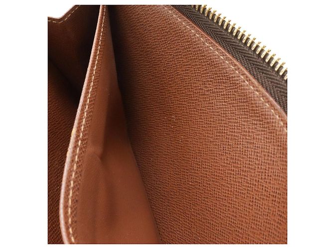 Portafoglio Zippy Louis Vuitton Marrone - vista 7
