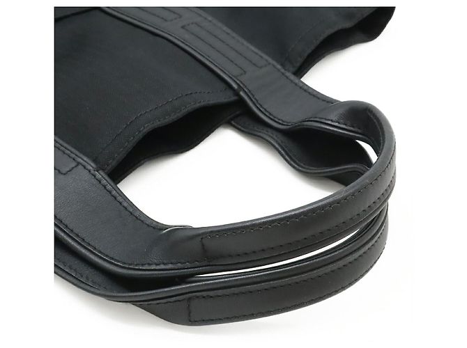 Hermès Hermes Acapulco Cabas MM Tote Schwarz - Ansicht 5