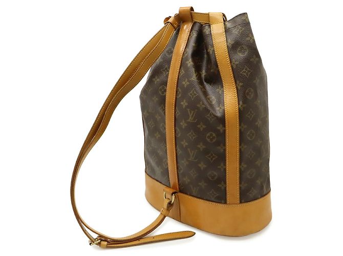 Borsa a tracolla Louis Vuitton Randonnee Marrone - vista 2