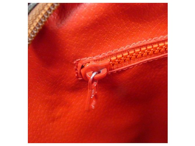 Céline Borsa a tracolla in pelle Celine Marrone - vista 10