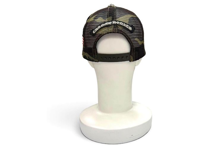 Cappello in cotone Chrome Hearts THE HEROES PROJECT Verde - vista 3