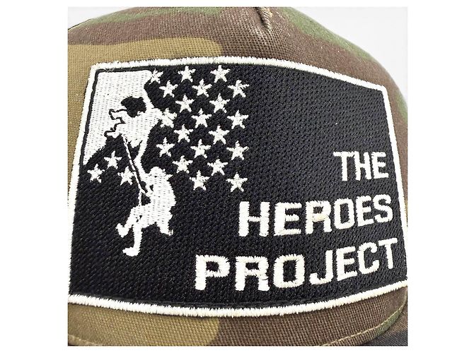 Cappello in cotone Chrome Hearts THE HEROES PROJECT Verde - vista 6