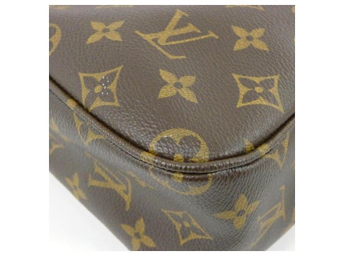 Bolsa de Ombro Louis Vuitton Monogram Marrom - vista 3
