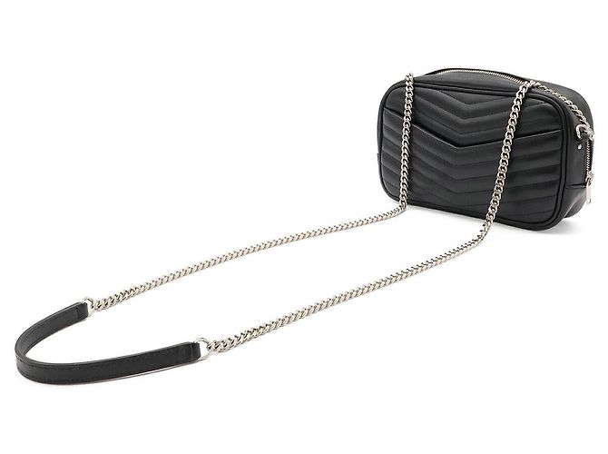 Borsa Lou Camera Bag Yves Saint Laurent Nero - vista 2