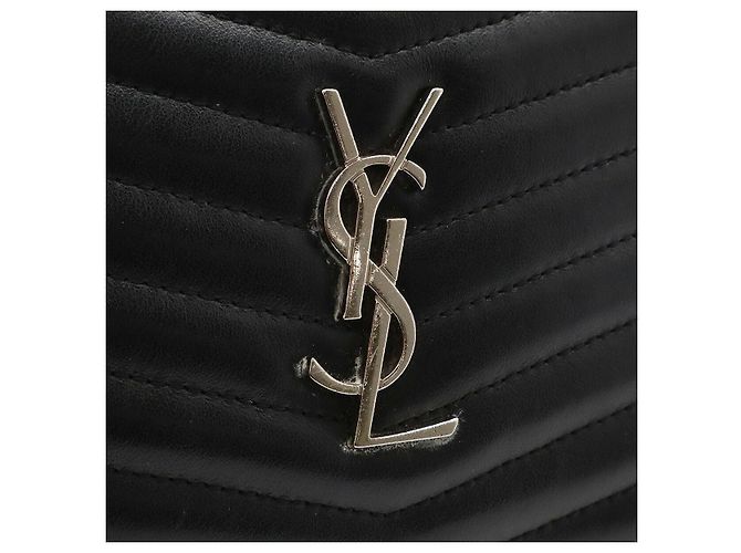 Borsa Lou Camera Bag Yves Saint Laurent Nero - vista 5