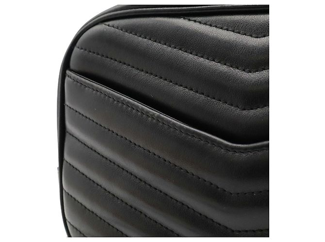 Borsa Lou Camera Bag Yves Saint Laurent Nero - vista 7