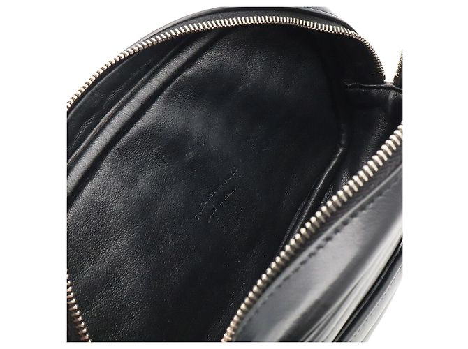 Borsa Lou Camera Bag Yves Saint Laurent Nero - vista 8