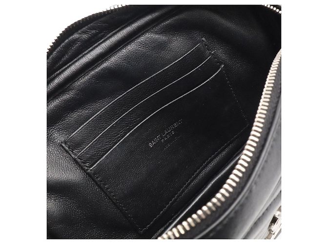 Borsa Lou Camera Bag Yves Saint Laurent Nero - vista 9