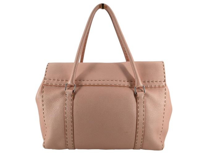 Selleria Borsa a mano in pelle Fendi Linda Rosa - vista 3