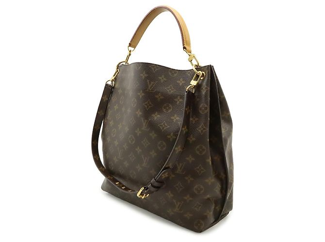 Borsa a tracolla Louis Vuitton Metis Marrone - vista 2