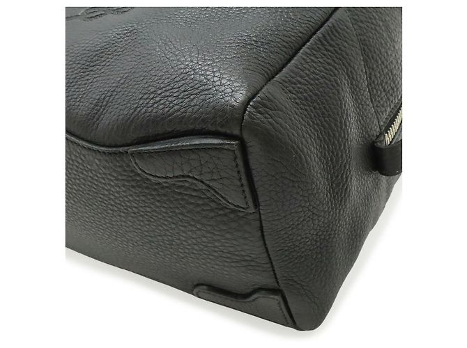 Prada Vitello Dyno Mini Boston Tasche Schwarz - Ansicht 3