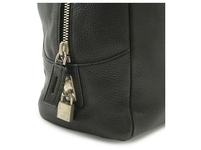 Prada Vitello Dyno Mini Boston Tasche Schwarz - Ansicht 5