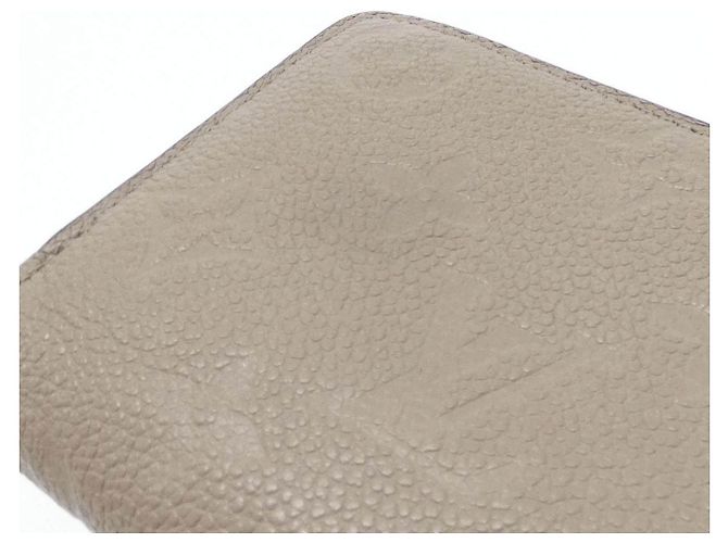 Louis Vuitton Monogram Empreinte Geldbörse Braun Beige - Ansicht 4