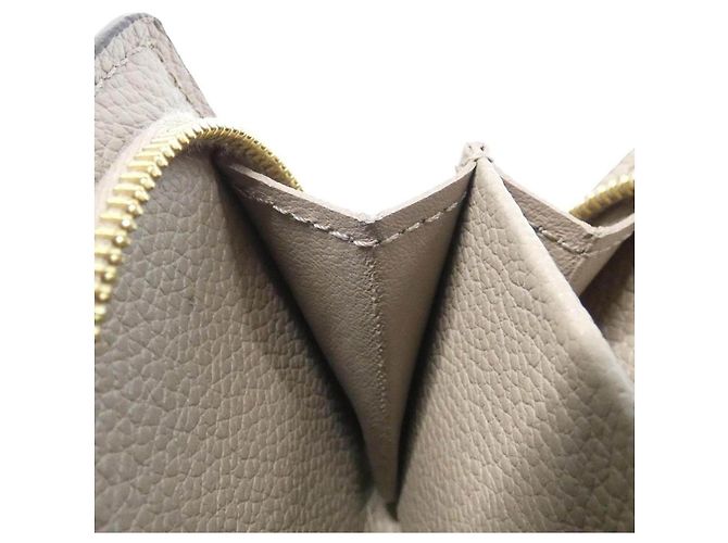 Louis Vuitton Monogram Empreinte Geldbörse Braun Beige - Ansicht 9