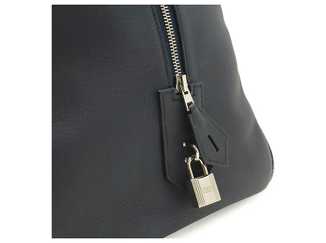 Hermès Borsa da viaggio Hermes Cavour Boston Blu - vista 6