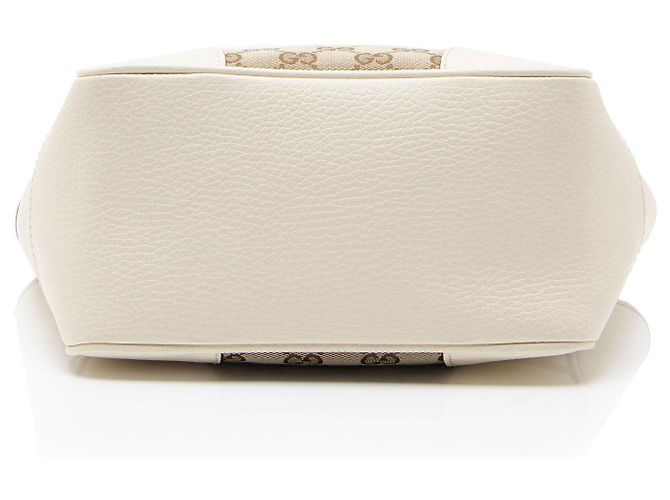 Borsa Tote Gucci GG Canvas Bree Small Marrone Beige - vista 4