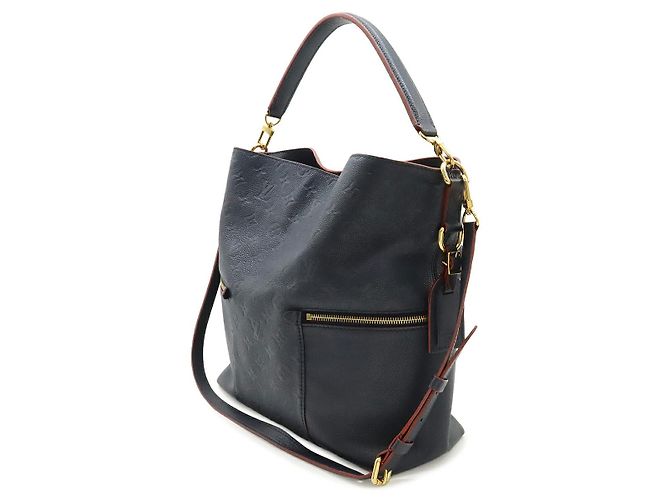 Louis Vuitton Monogram Empreinte Merry Tasche Blau - Ansicht 2
