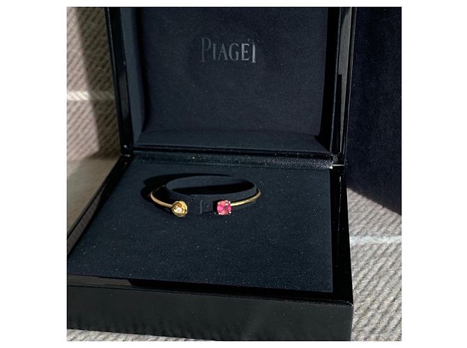Bracciale Piaget Possession Oro Rosa Tormalina Diamanti D'oro - vista 2