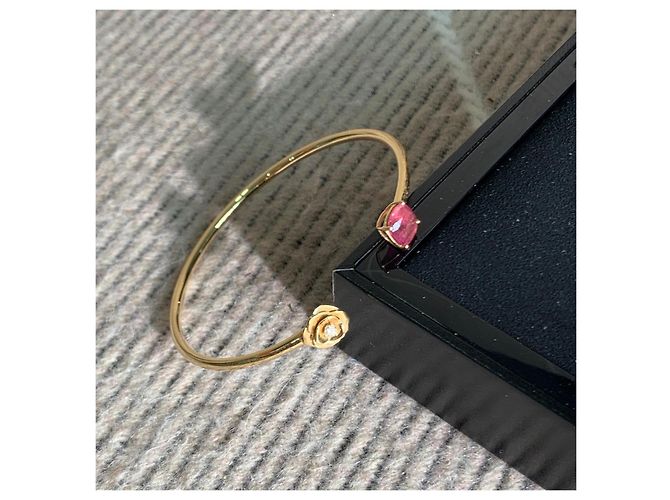 Bracciale Piaget Possession Oro Rosa Tormalina Diamanti D'oro - vista 6