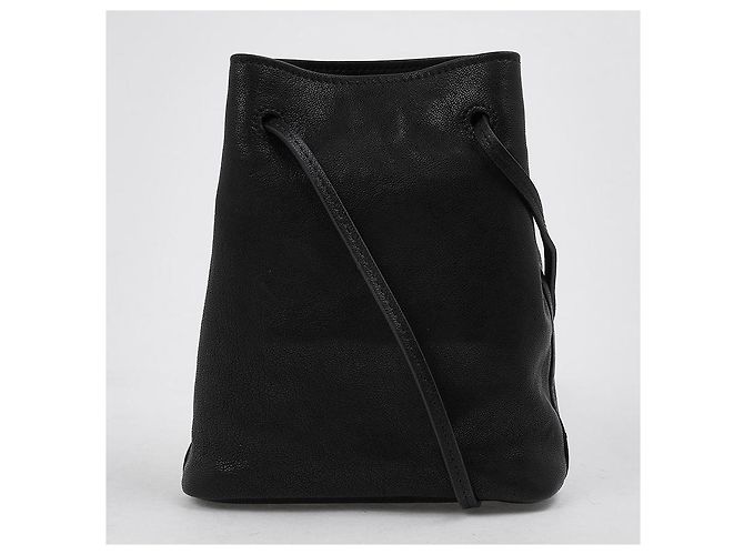Miu Miu Borsa a tracolla in pelle nappa da donna AEFX Nero - vista 3