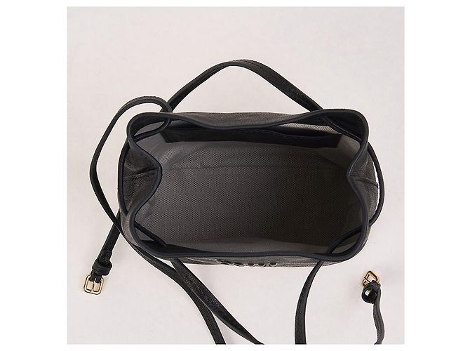 Miu Miu Borsa a tracolla in pelle nappa da donna AEFX Nero - vista 8