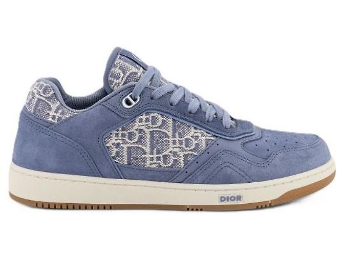 Dior Sneakers Uptown Low-Top Blu - vista 3