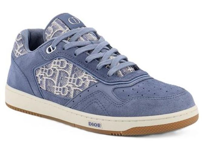 Dior Sneakers Uptown Low-Top Blu - vista 4