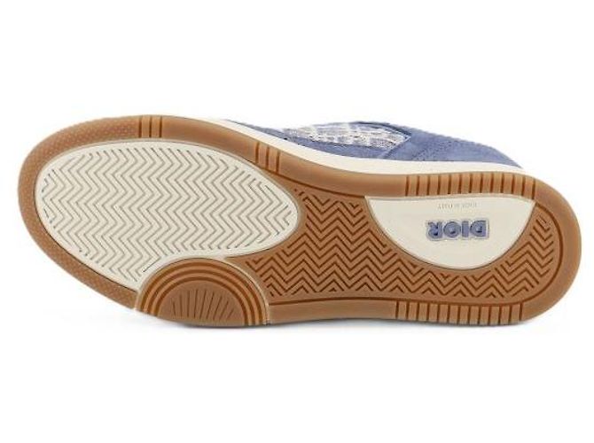 Dior Sneakers Uptown Low-Top Blu - vista 6