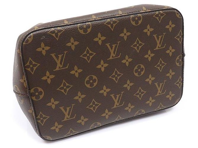 Louis Vuitton Borsa a secchiello a tracolla Neo Noé in Monogram Canvas Rose Poudré Pink Marrone - vista 4