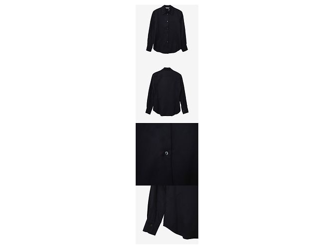 Loro Piana Camicia in seta da donna Nero - vista 2