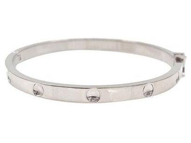 Bracciale Louis Vuitton Empreinte Oro Bianco - vista 3