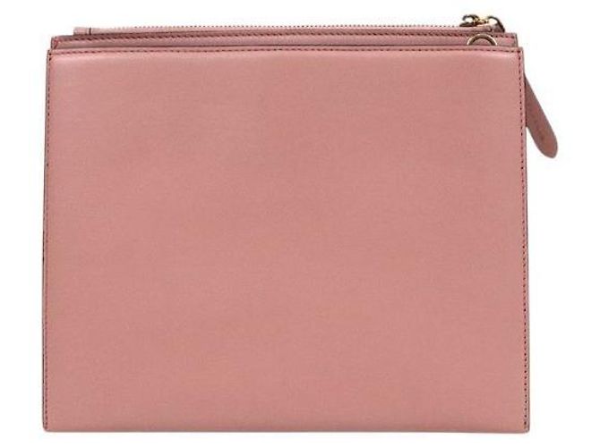 Salvatore Ferragamo Borsa a tracolla Gancini rosa - vista 3