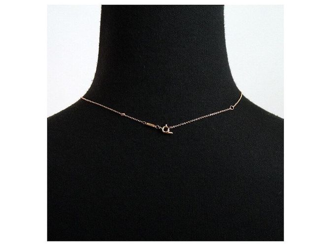 Tiffany & Co Small Smile Anhänger Halskette Pink - Ansicht 5