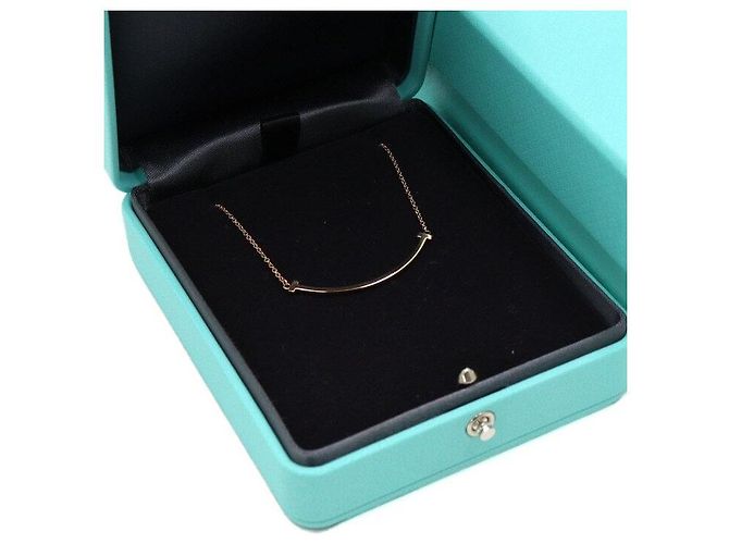 Tiffany & Co Small Smile Anhänger Halskette Pink - Ansicht 6