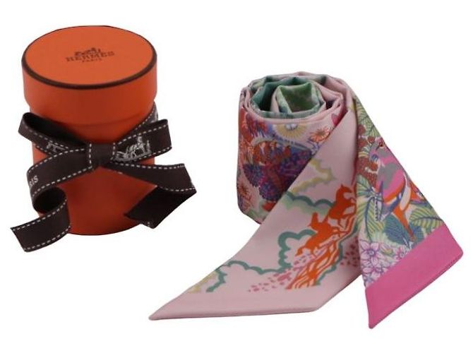 Hermès Twilly Rewilding Nature Rose - vue 11