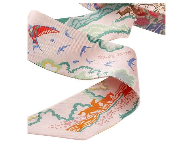 Hermès Twilly Rewilding Nature Rose - vue 5