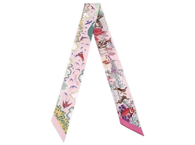 Hermès Twilly Rewilding Nature Rose - vue 7