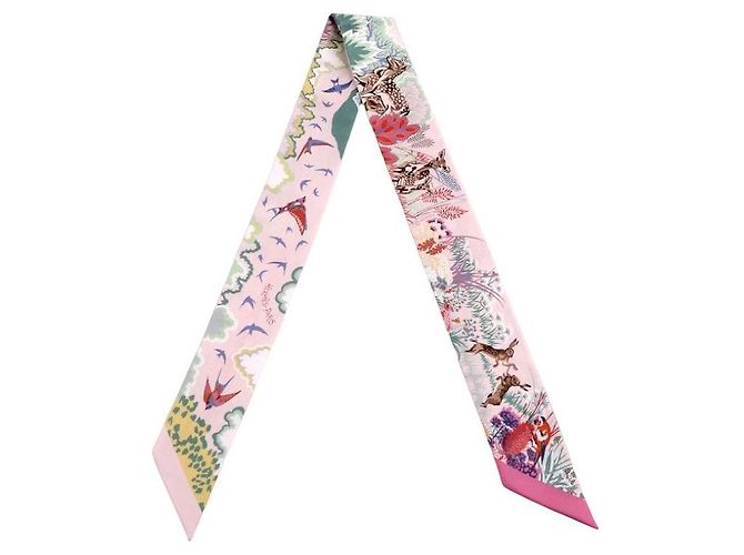 Hermès Twilly Rewilding Nature Rose - vue 8
