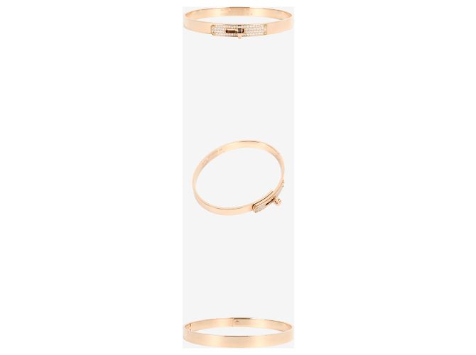 Hermès Bracelet Kelly Shoes SH Size Diamond Rosa - vista 2