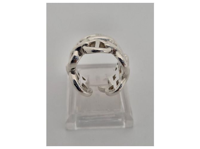 Hermès Enchainement Ring Silber Large Size - Ansicht 14