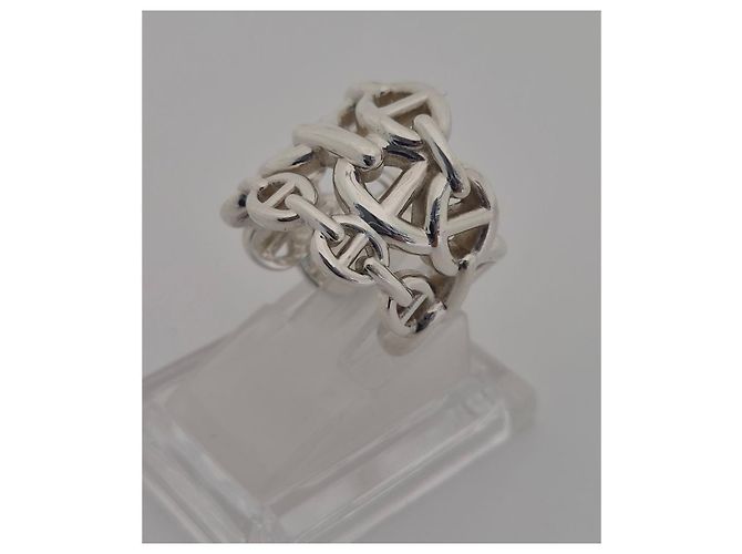 Hermès Enchainement Ring Silber Large Size - Ansicht 4