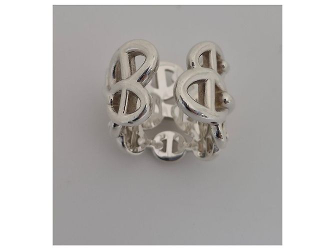 Hermès Enchainement Ring Silber Large Size - Ansicht 7