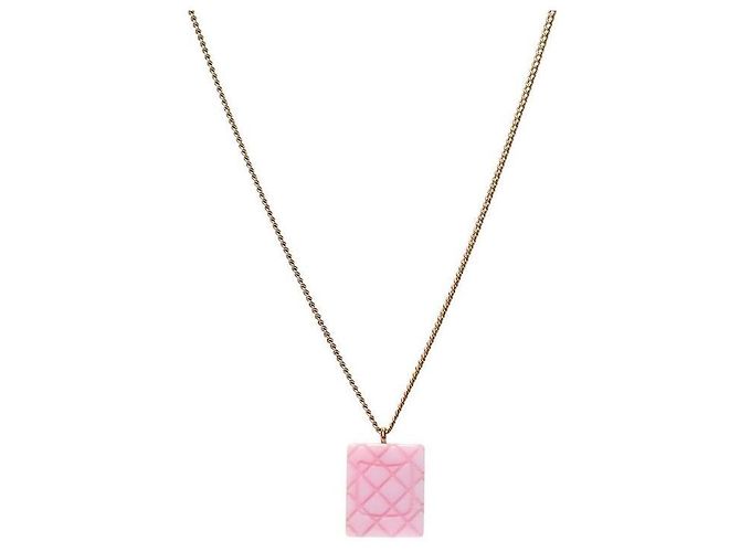 Chanel Collana Camelia Rosa - vista 2