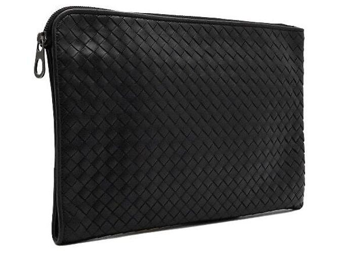 Bottega Veneta Pochette da uomo Intrecciato marrone - vista 3