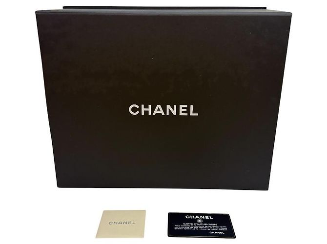 Chanel Borsa a tracolla Season Lambskin Hampton Stitch Nera Nero - vista 8