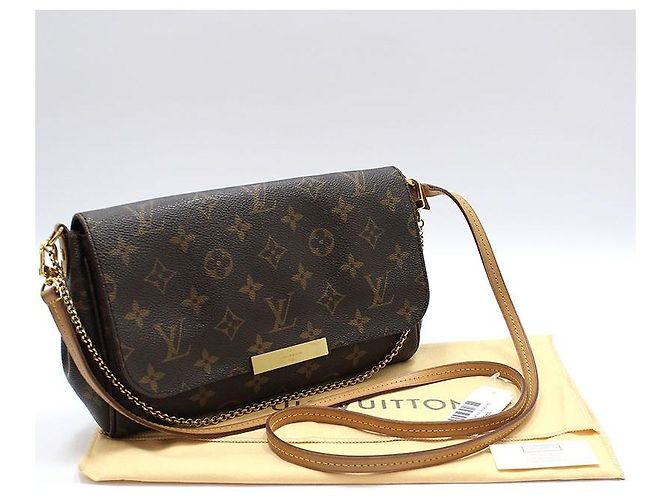 Louis Vuitton Borsa a tracolla e spalla Monogram Favorite MM Marrone - vista 2