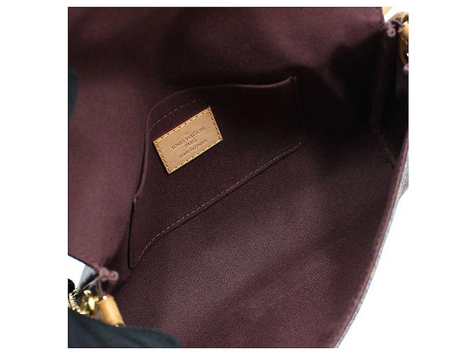 Louis Vuitton Borsa a tracolla e spalla Monogram Favorite MM Marrone - vista 9
