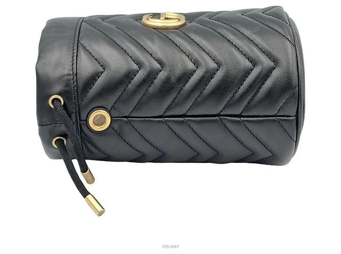 Gucci Mini Borsa a Secchiello - vista 3