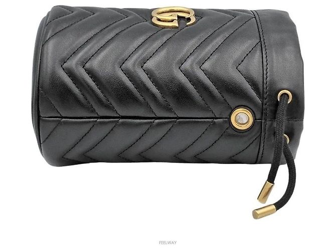 Gucci Mini Borsa a Secchiello - vista 4